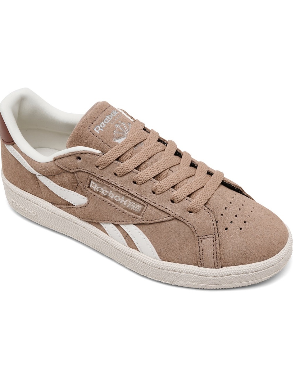 Reebok Club C Grounds Tennis Shoes- Brown/Chalk/Brown Women’s size 6 NIB - Picture 3 of 14